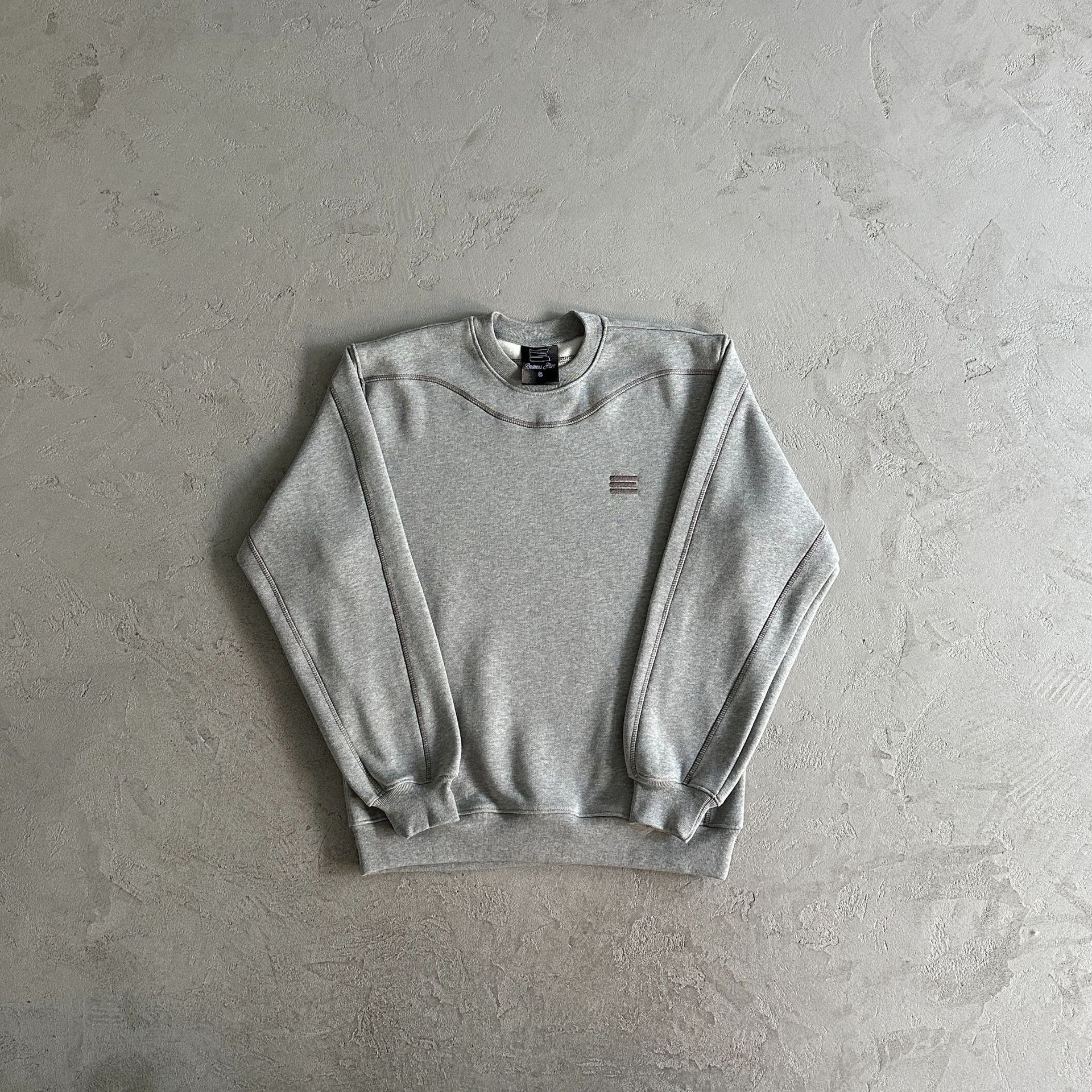 Y2K Streetwear embroidered cuffed sweatpants men's designed round neck loose hoodie versatile casual sportswear set Clothes