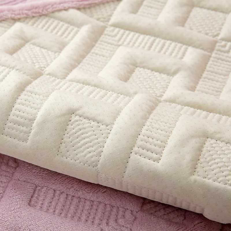 Autumn and Winter Milk Velvet Plaid Sofa Cover Plush Thickening Living Room Sofa Cushion Hot Selling Furniture Protective Covers M251204 - view 7
