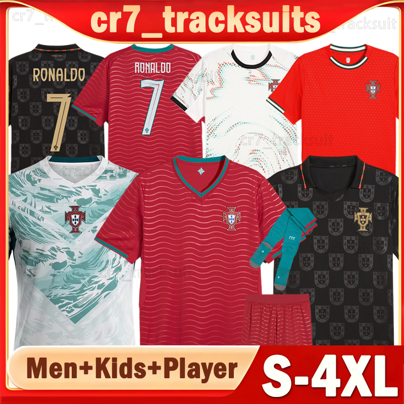 XXXL 4XL 2026 Portugal national football team Soccer Jerseys JOAO FELIX B.FERNANDES 25 26 Portuguese Football Shirts Player Version BERNARDO TRINCAO Men kids kits
