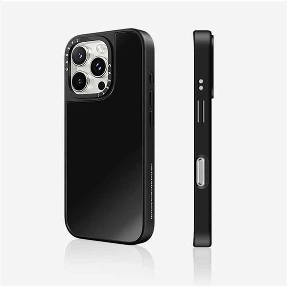 CASE Make-up Mirror For Phone Case for iPhone 12 13 14 15 16 Pro Max 15Plus With Bracelet Wrist Ch Magnetic Cover H251203