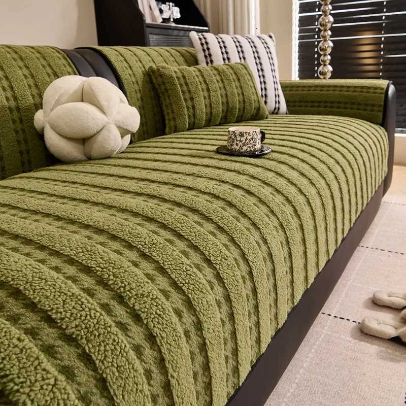 2025 Premium Sofa Cover Cloth Thickened Straight Row Anti Slip Living Room Sofa Cushion Cover Comfortable in Autumn and Winter M251204 - view 3