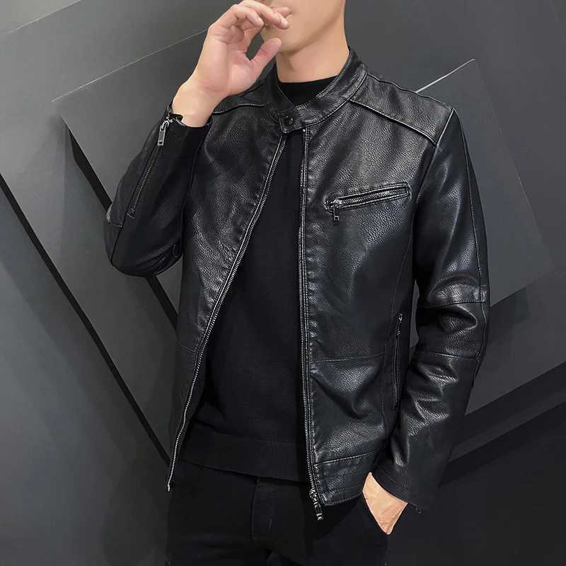 New Winter Mens Leather Jacket Coat Male Retro Streetwear Thicken Leather Bomber Jacket Men Fleece Brand Biker Leather JacketT251204