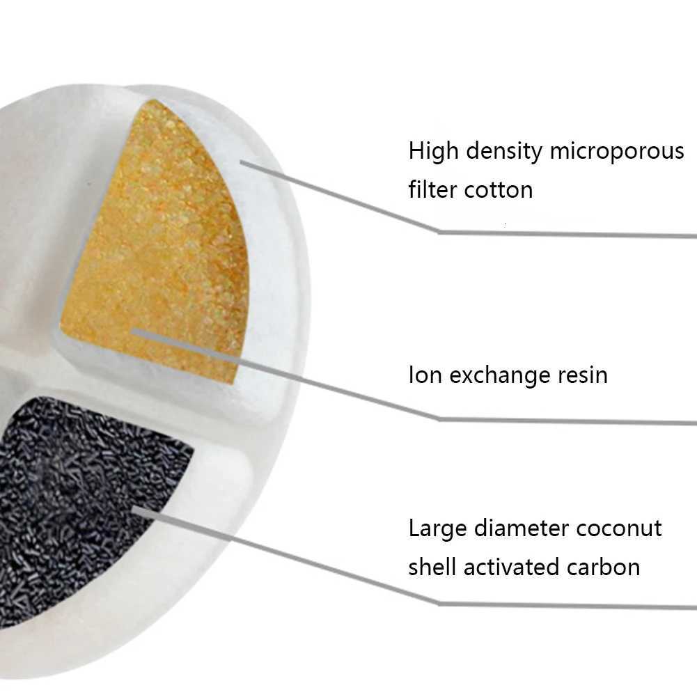 Cat Water Fountain Ion Resin Cotton Cats Water Ion Resin Filter Cotton Pet Fountain Filters Replacement Cotton Filter Drinker M251204