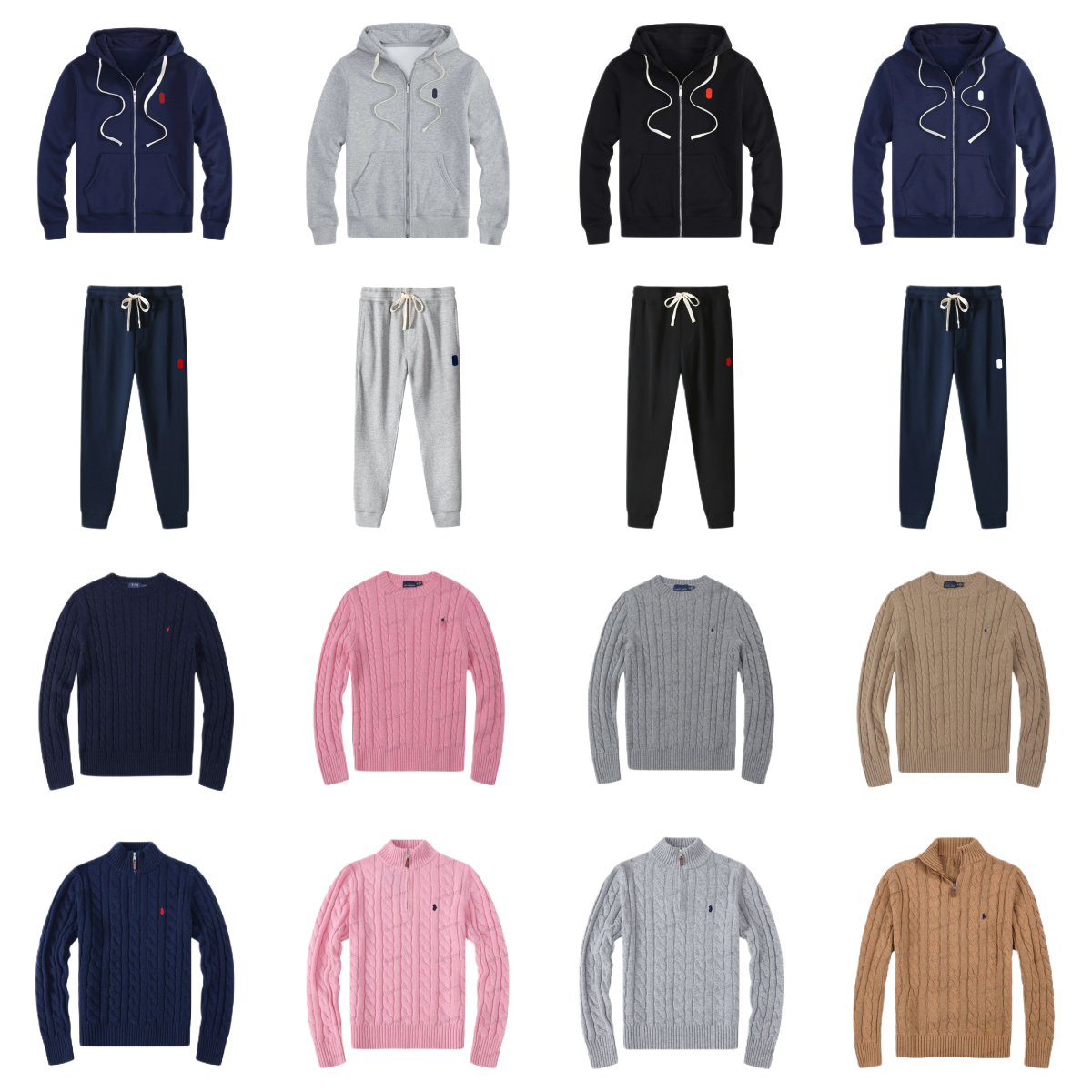 Polo Hoodie Mens Hoodies Ralf Luren Designer Hoodies Ralf Loren Tracksuit Set Pullover Cotton Horse Embroidery Long Sleeve Casual Zip Up Sweatshirt Sweatsuit 2026