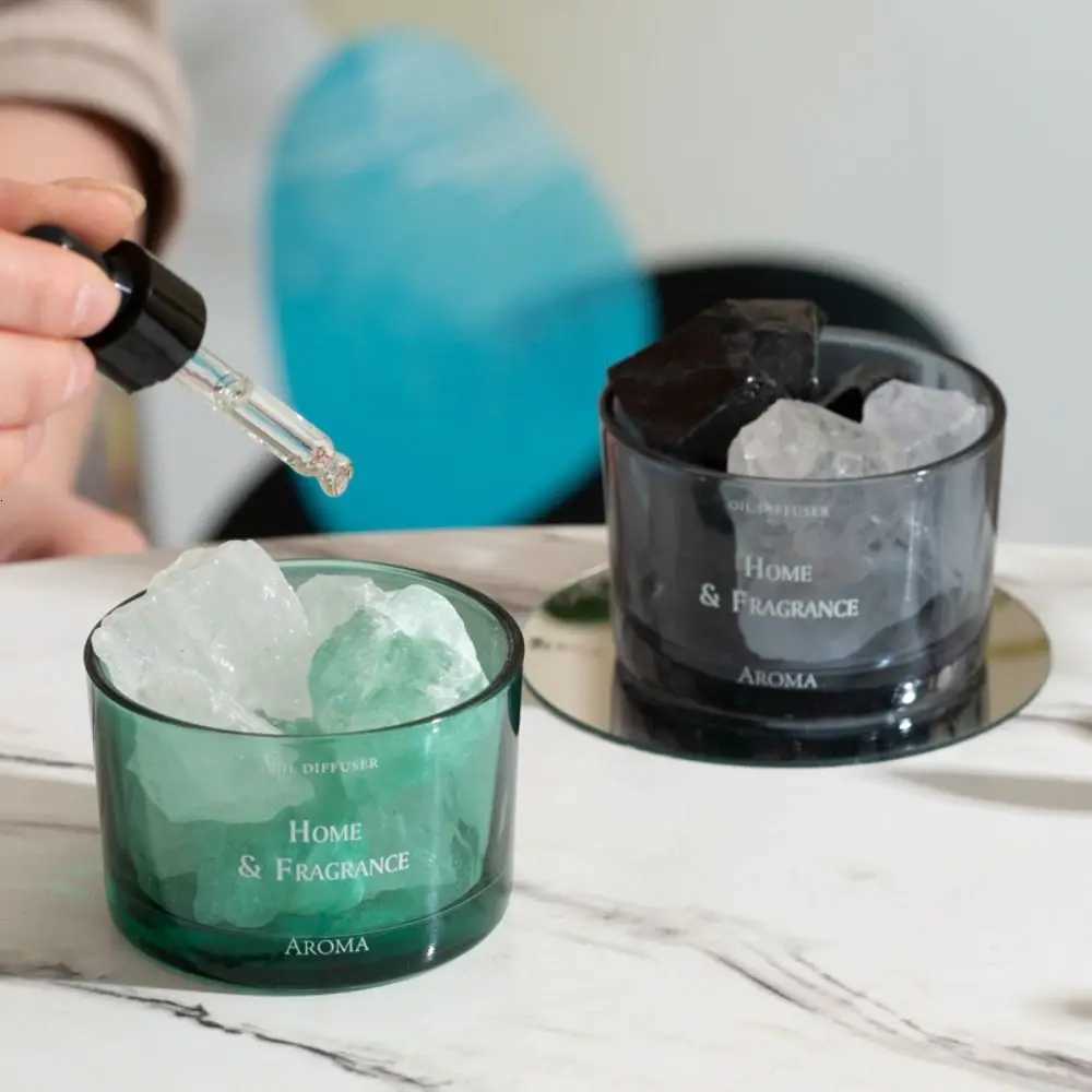 Aromatherapy Crystal Stone Essential Oil Diffuser Slowly Volatile Essential Oil Refill Crystal Stone Aroma Cup Y251204