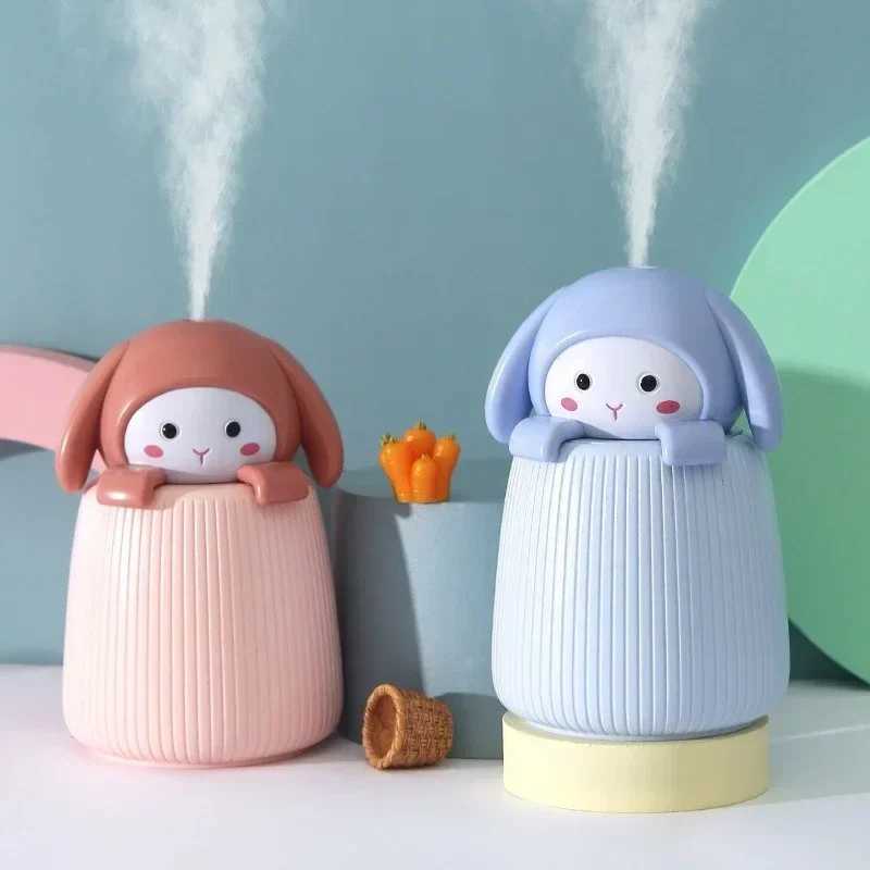 Cartoon Cute Rabbit Desktop Humidifier Two-gear Adjustment Car Bedro Off Portable Charging Spray Hydration Instrument C251204