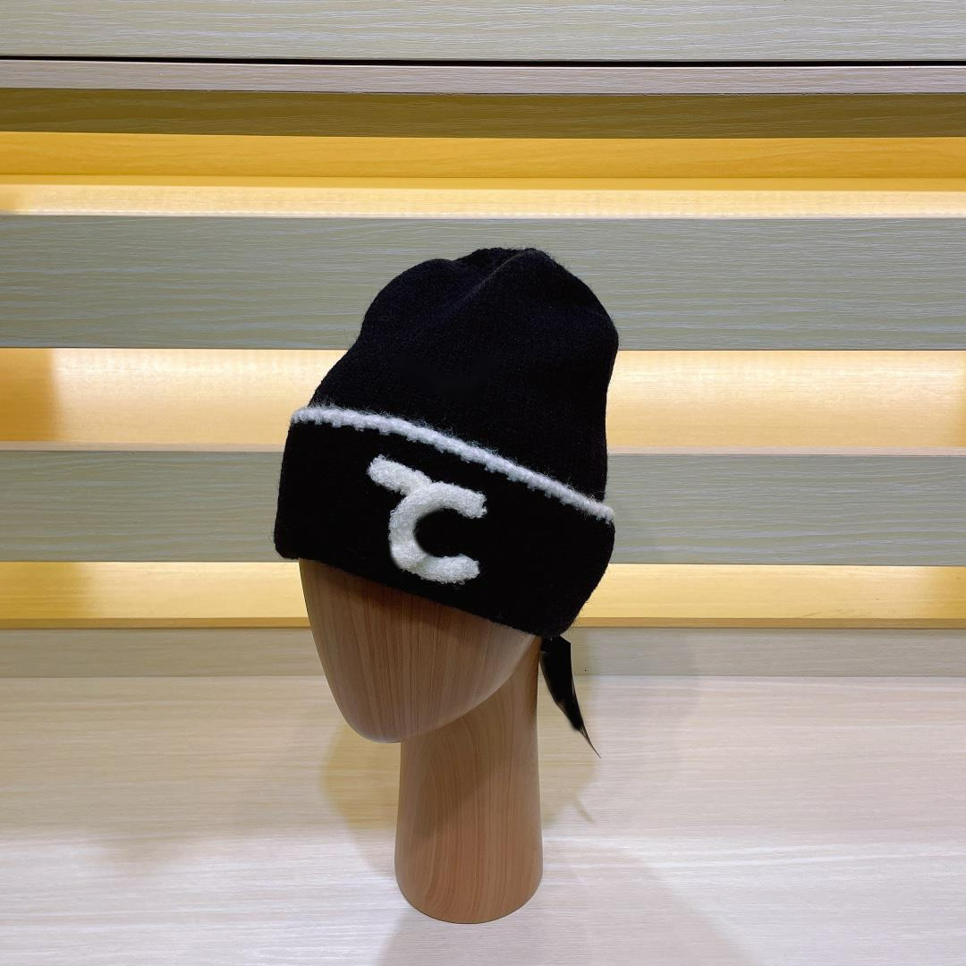 Luxury designer beanie hat new winter unisex knitted hat fashion classic officialwebsite allmatch beanie hat travel ski earmuffs warm hat