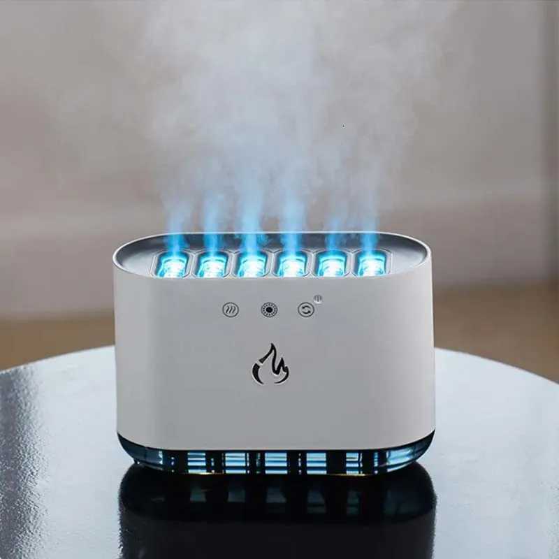 Air Humidifier USB trasonic Cool Mist Maker with RGB LED Lamp Follow Sound Rhythm Spray for He Ro Ara Diffuser C251204