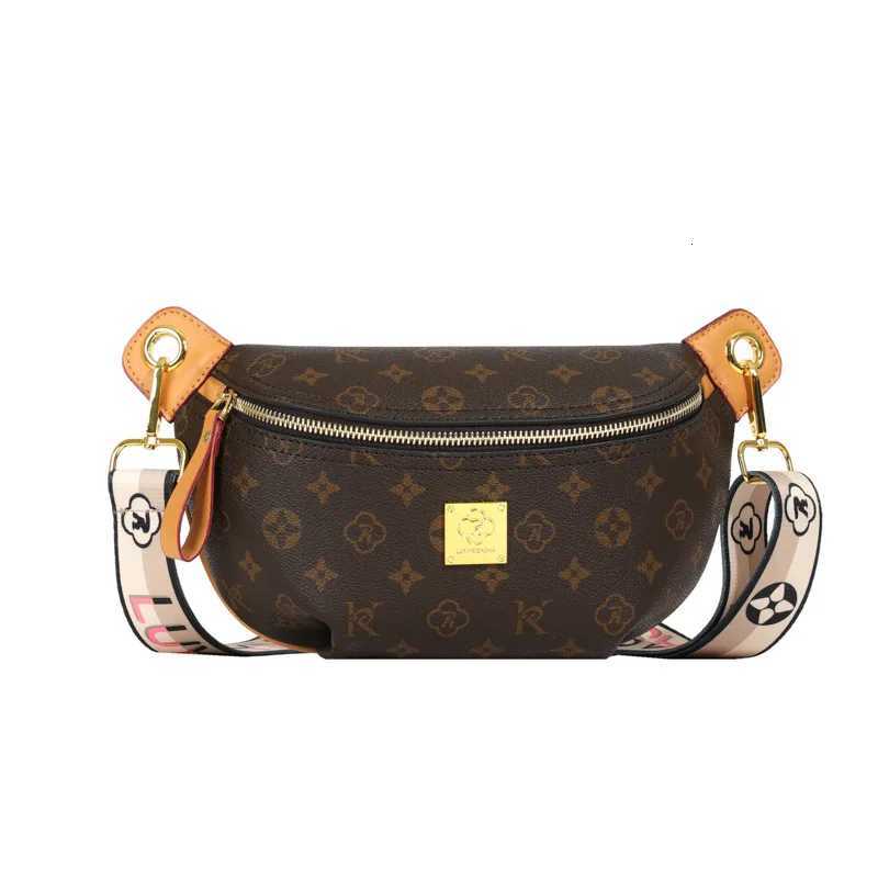 IMJK 31/16/8cm Light luxury design bag for womens chest bag crossbody bag wide shoulder strap dumpling bagT251204