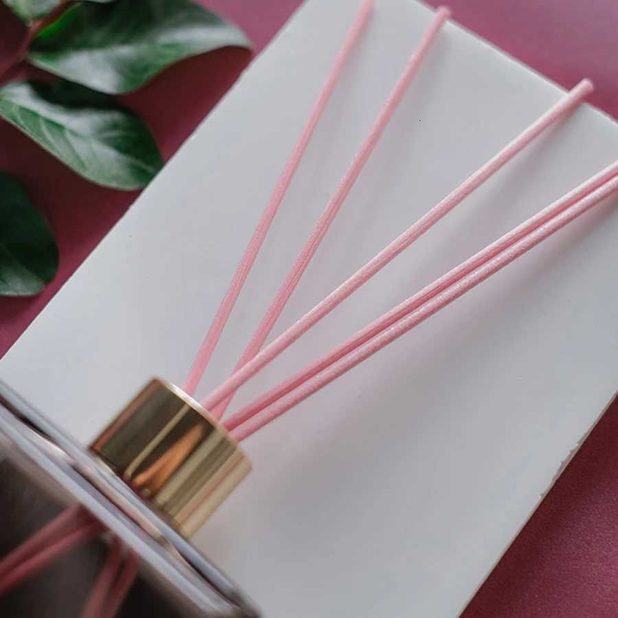 10/20/60pcs Pink Aromatherapy Stick Essential Oil Diffusion Stick Suitable for Home Decoration and Indoor Aromatherapy03 20cm Y251204