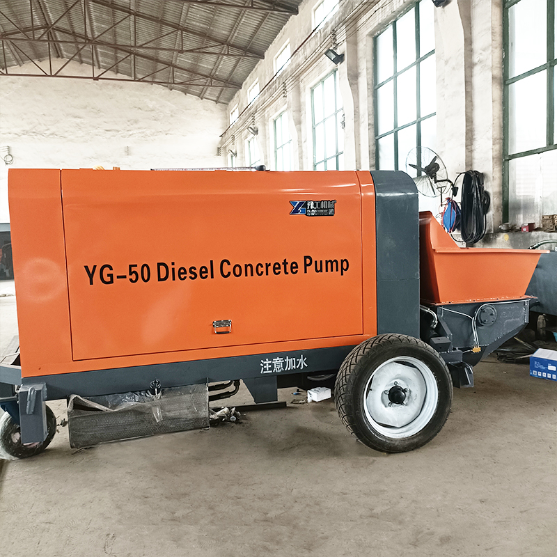 Mobile Concrete Pump Spare Parts Concrete Pump Mobile Concrete Mixer With Pump