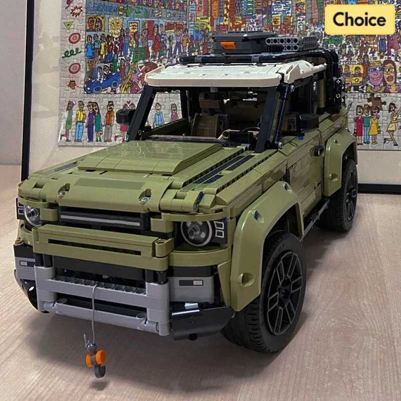 Technical Land Off-road Defender Car Building Blocks 42110 2573PCS Bricks Assembly Vehicle MOC Model Toy Boys Adult Collect Gift Y251204