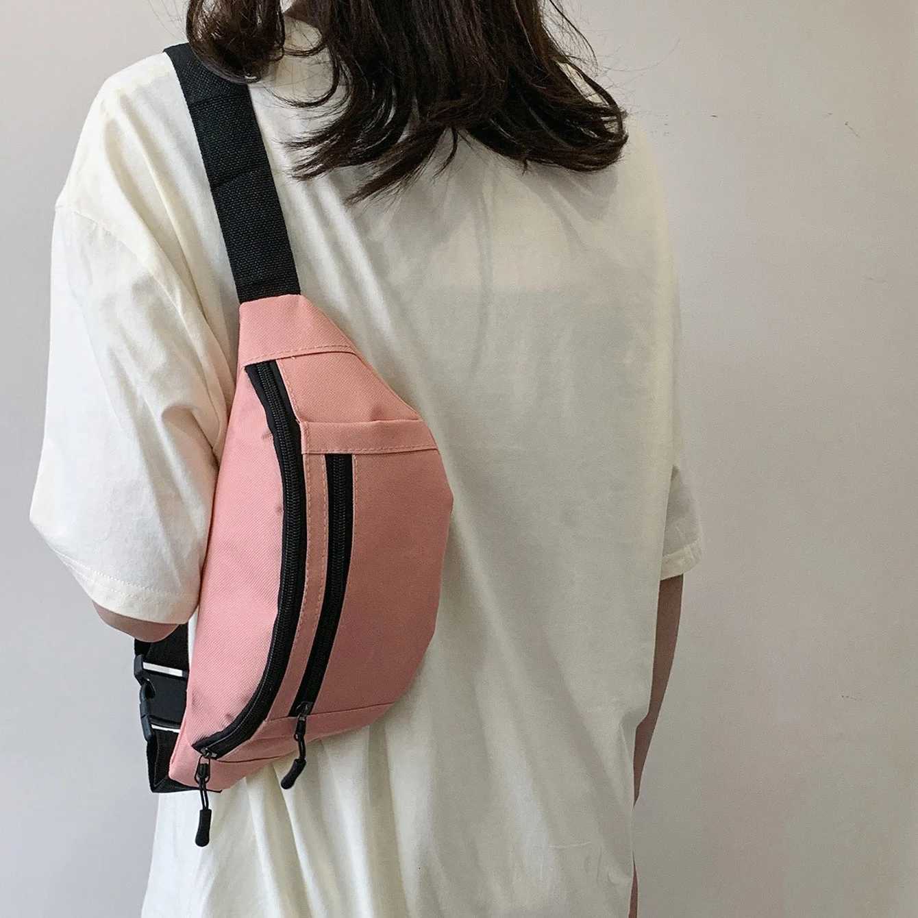 Fanny Pack Waist Bag Sports Festival Workout Traveling Running Large Crossbody Casual Hands-Free Wallets Waist Pack Phone BagT251204