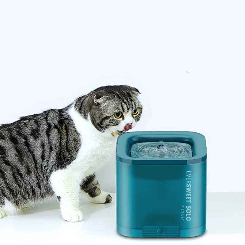 PETKIT EVERSWEET SOLO Smart LED Light Cat Water Fountain for Cats and Small Dogs with Filter Pet Fountain Fuente De Agua New M251204