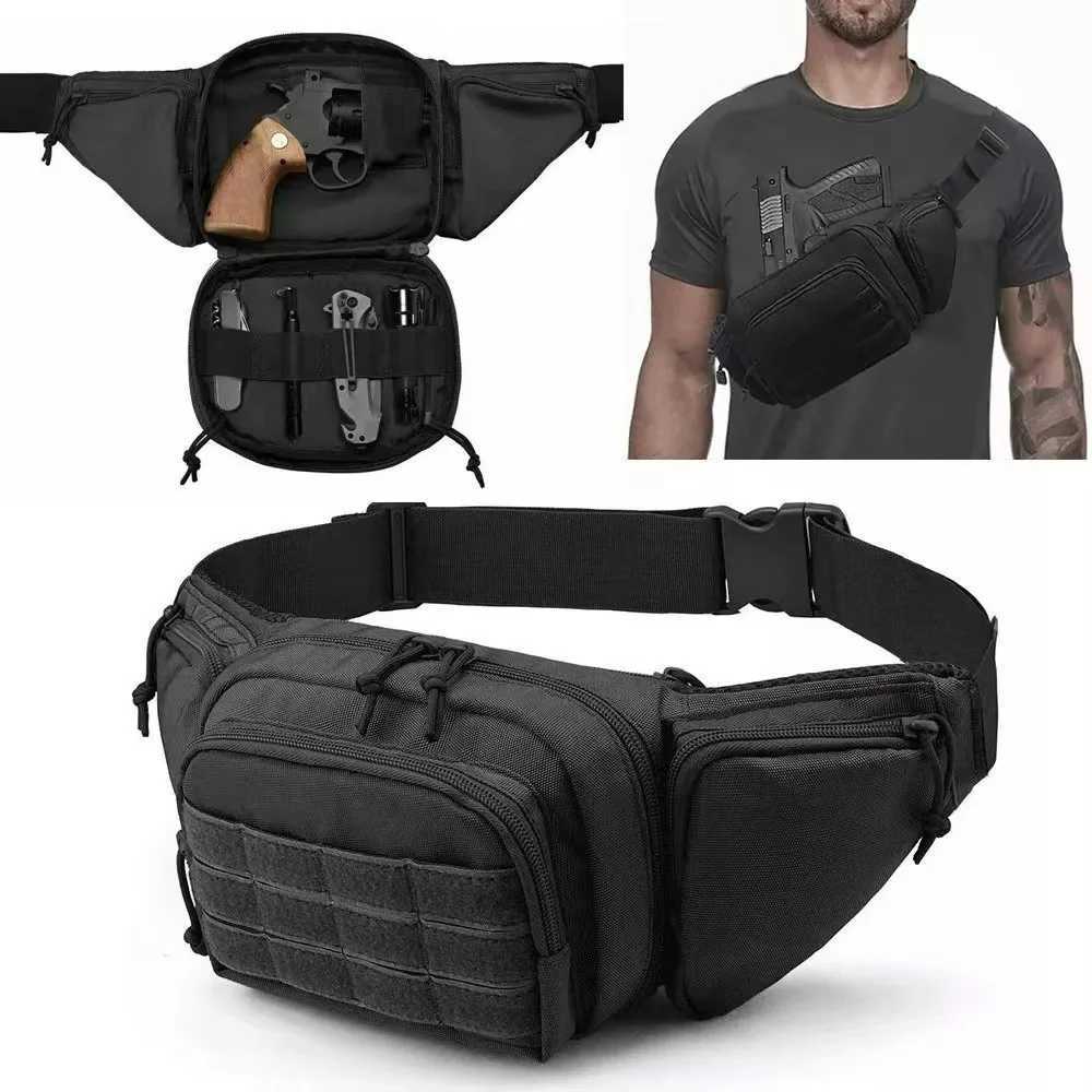 Outdoor multi-functional waist bags large-capacity small outdoor lightweight running crossbody bags tactical waist bagsT251204