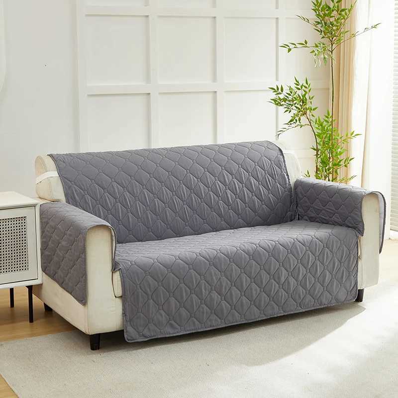1pc Integrated Sofa Cover 1/2/3 Seater Quilted Furniture Protector Cover Recliner Slipcover Armchair Slipcovers for Living Room M251204 - view 7