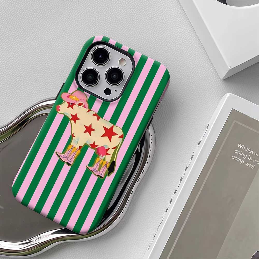 Cowboy Calf IPhone17 Must-Haves Phone Case for IPhone 17 16 15 14 13 12 46 Pro Max Plus Double-layer Back Cover H251203
