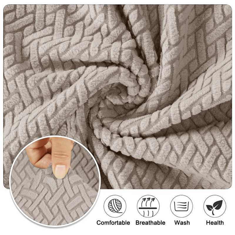 Polar Fleece Fabric Sofa cover 1/2/3/4 seater thick Slipcover couch sofacovers stretch elastic cheap sofa covers Towel wrap M251204 - view 6
