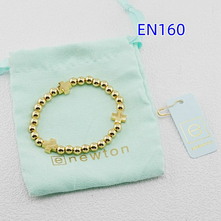 High Quality Enewton Beads Real Gold Filled Cross Bracelet Bangle Cuff Brand 1:1 Birthday Gift EN160