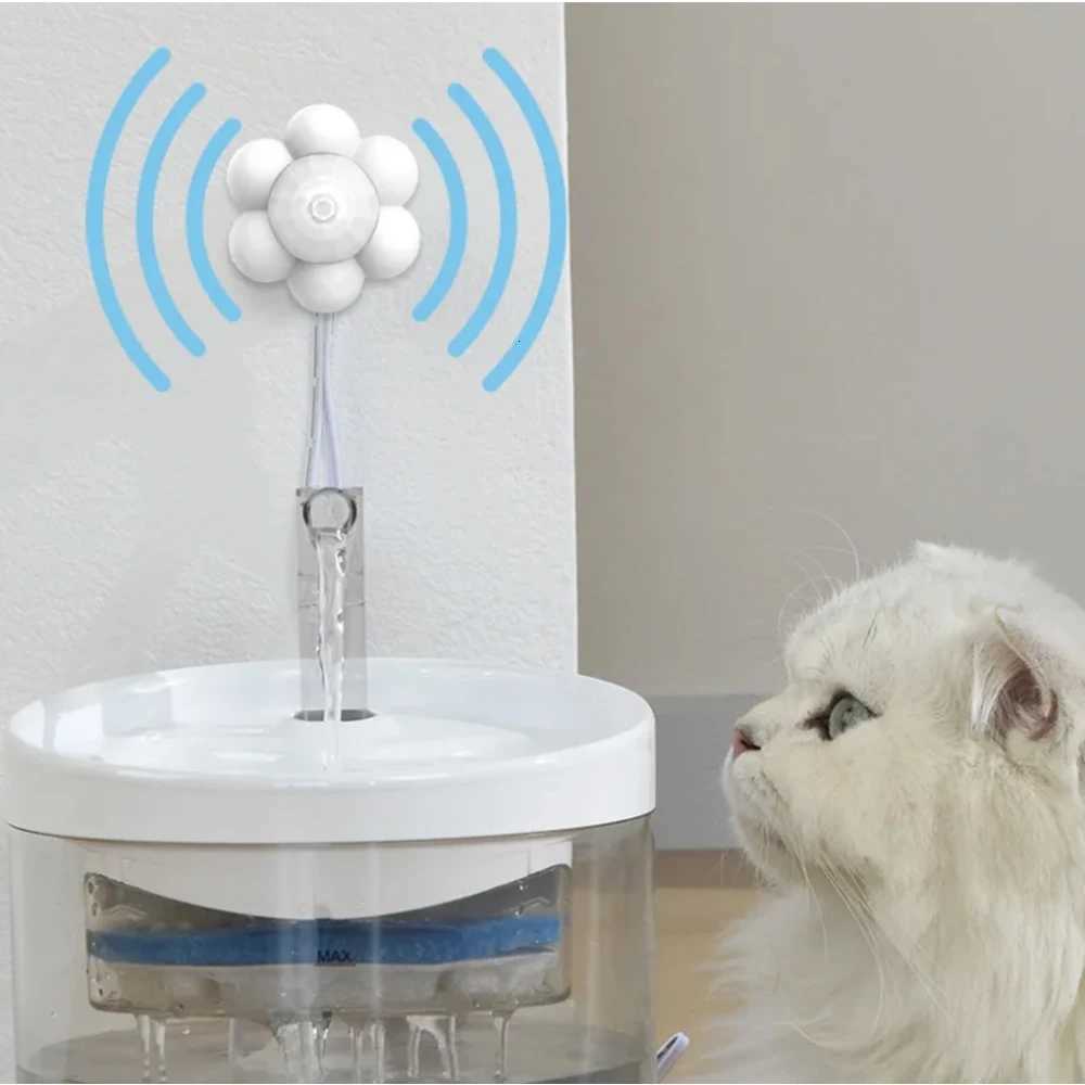 Automatic Home Pet Water Dispenser Motion Sensor Filter Fountain Universal Infrared USB Powered Detector Dog Cat Accessories M251204