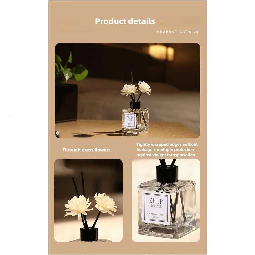 1 Bottle Osmanthus FlowersFloral-scented Aromatherapy OilLong-lasting Deodorizing Fragrance RetentionSuitable Indoor Use Y251204