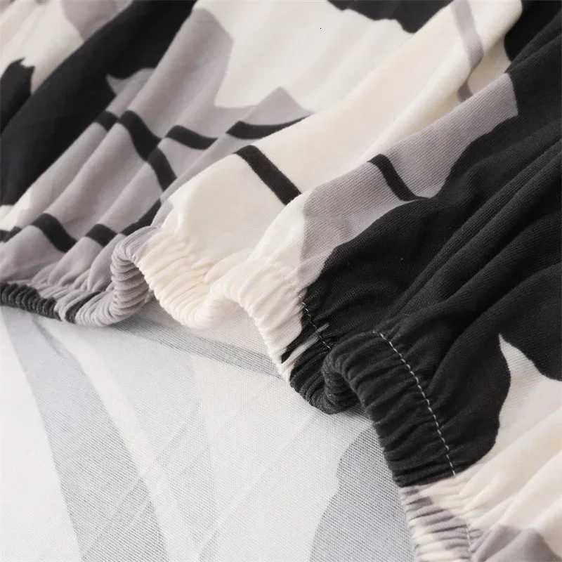 Flowers Tub Chair Cover Stretch Club Sofa Slipcovers Anti-slip Armchair Covers Single Sofa Covers for Living Room Bar Counter M251204 - view 7