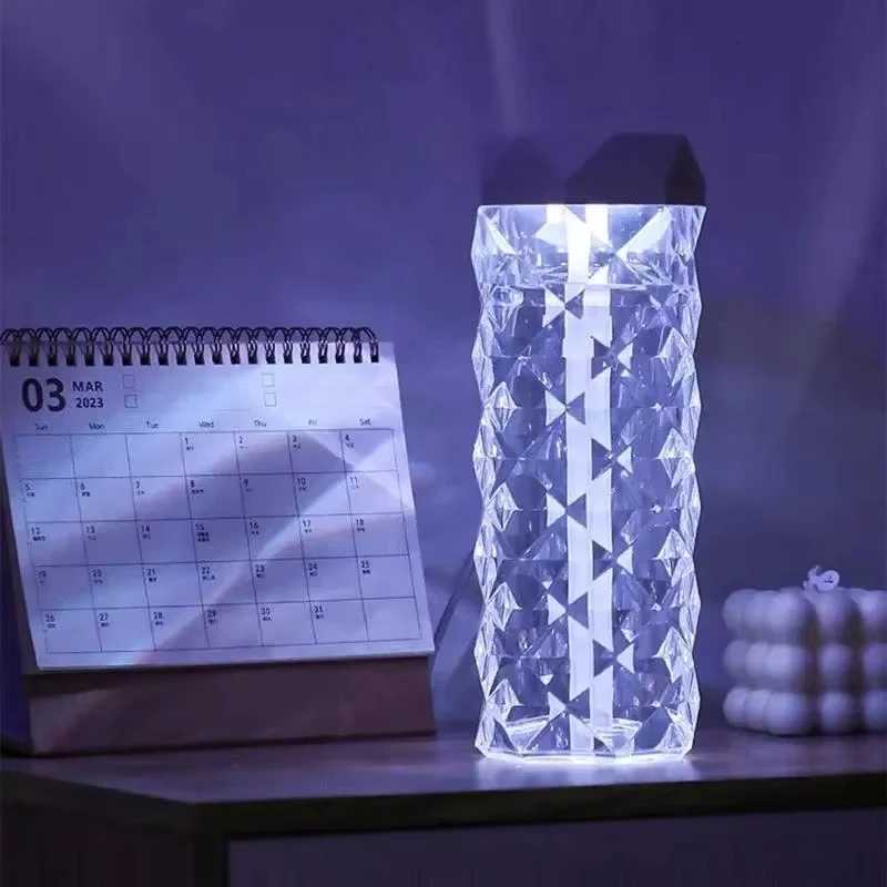 400ml Colorf USB Crystal Humidifier with Aratherapy and Air Purification for Bedro and Desktop C251204
