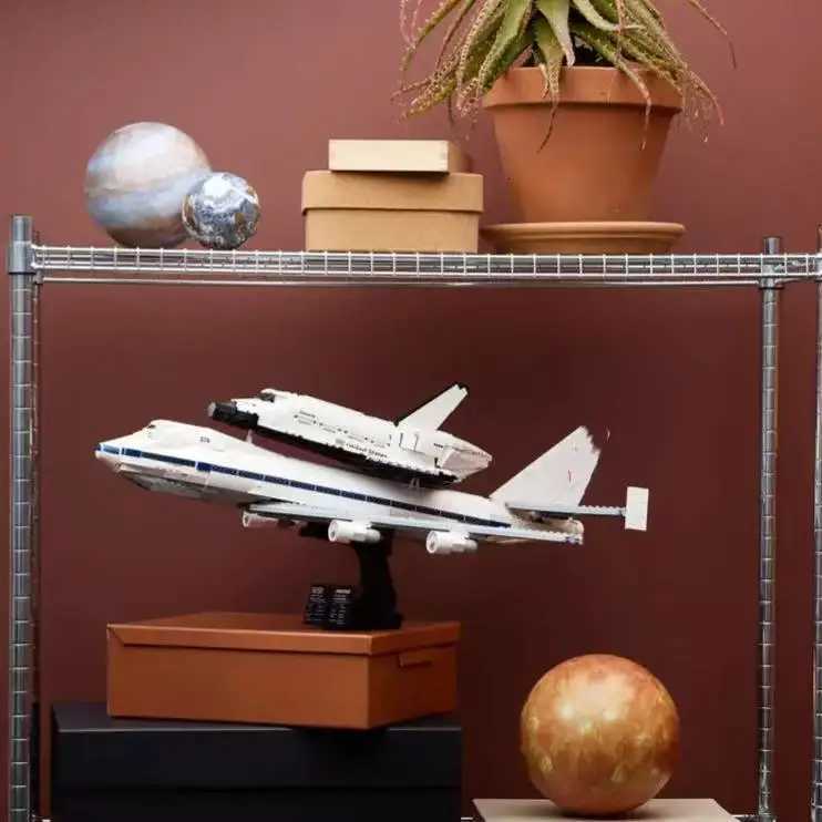 Moc new model 2417 transport aircraft 10360 building blocks suitable for childrens space airplane building blocks Y251204