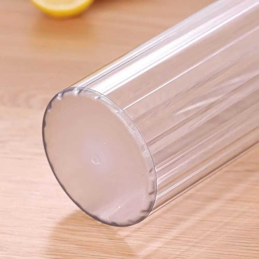 1Pcs Cylinder Flower Vase Shatterproof Plastic Vases Acrylic Hydroponic He Decor Clear Large Tall Transparent Decorative Vase H251204