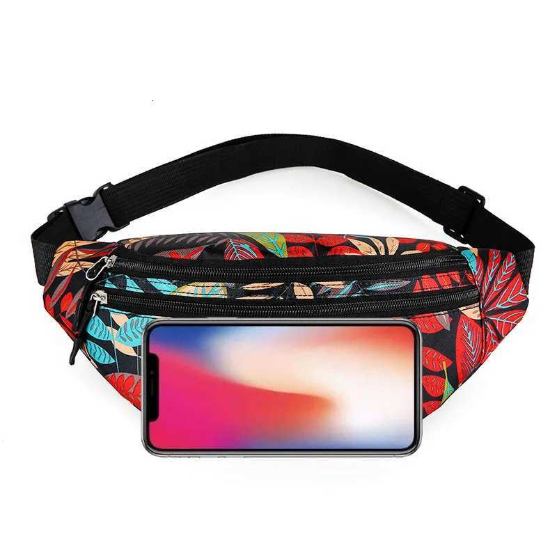 Nylon multi-layer waist bag womens shoulder bag close fitting casual womens bag single shoulder phone bag summer fashion cT251204