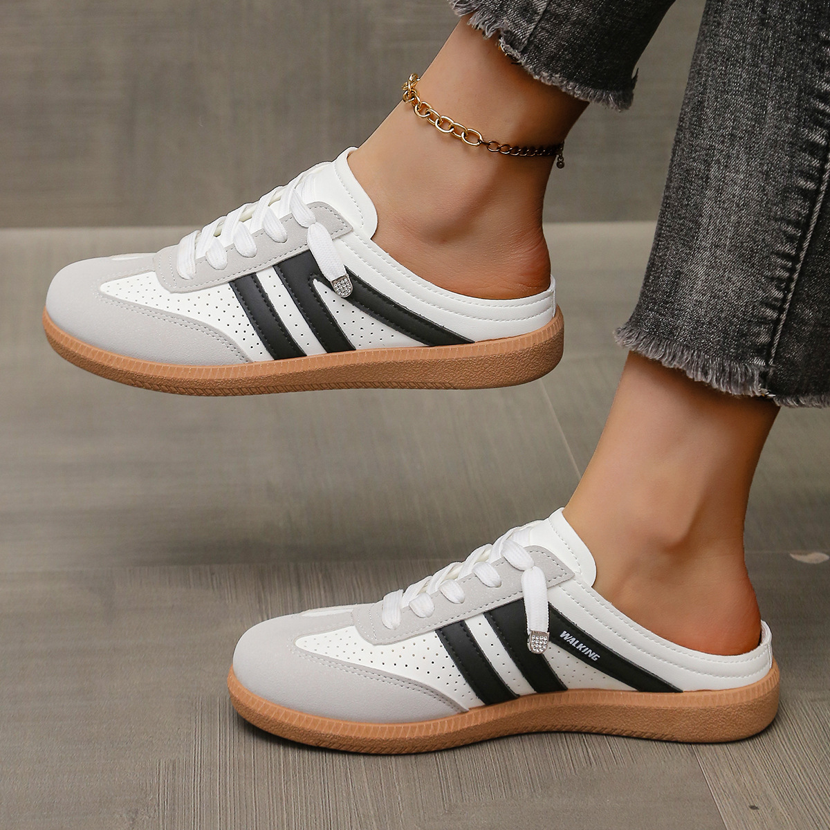 Free Shipping 2025 New Fashion design Sneakers for Women Lightweight Comfortable Breathable Flat Casual Shoes