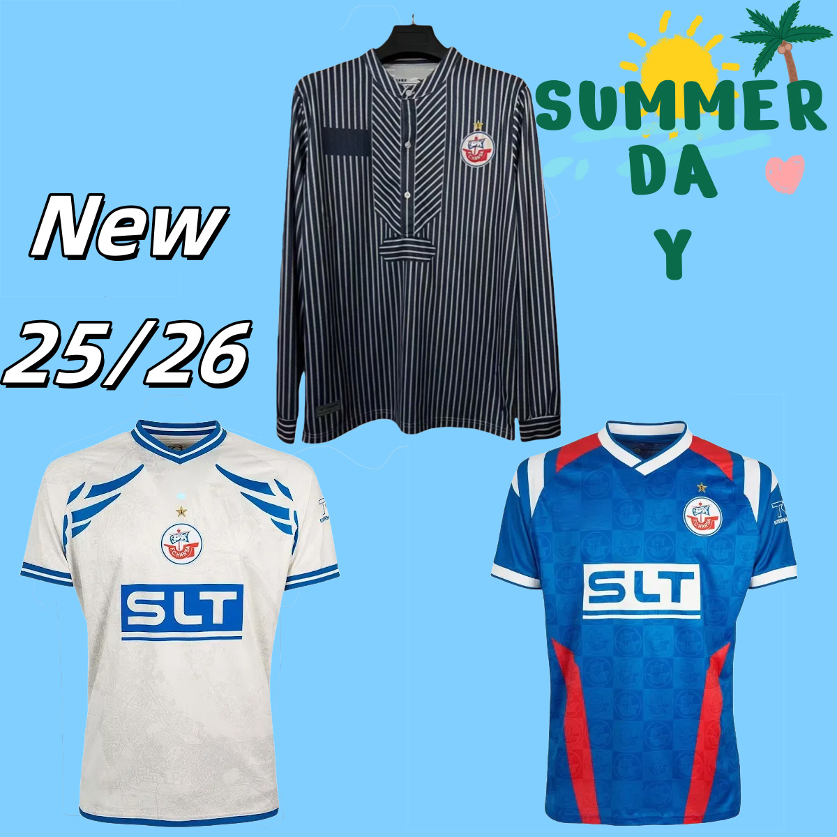 2025 2026 FC Hansa Rostock soccer jerseys 60th Home Away football shirts