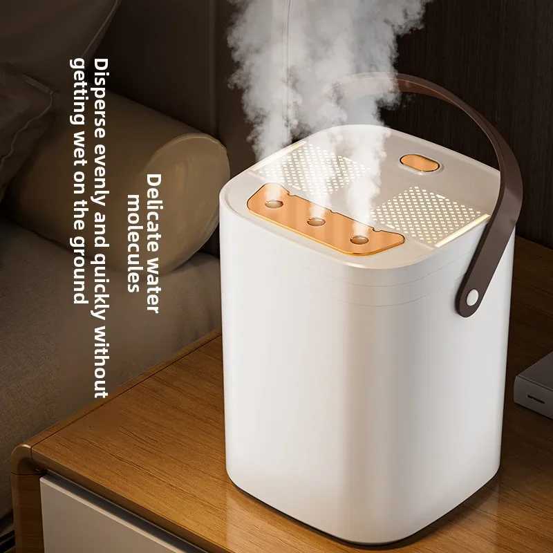 Three nozzle air humidifier 18L large capacity purifier aratherapy essential oil diffuser night light household spray C251204