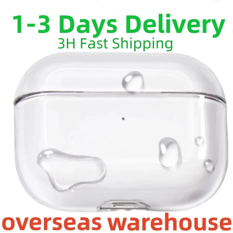 US EU Stock Top Quality Apple Airpods Pro 2 3 2nd gen Air 2 3 4 Earphones Air 4 Bluetooth Headphone Accessories Silicone Protective Case Wireless Charging Box Case cover