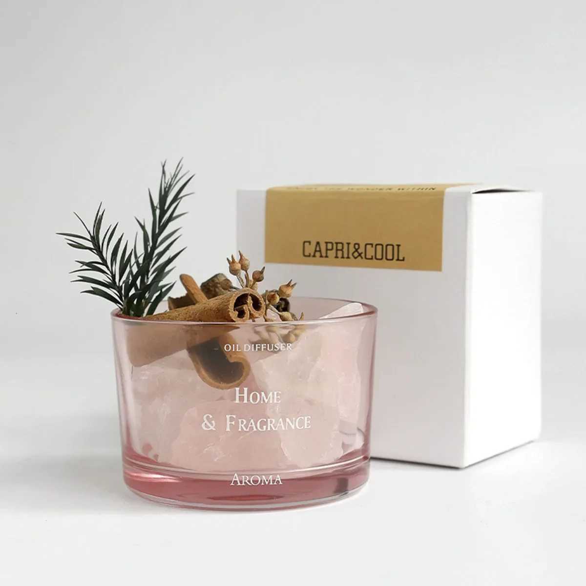 Stone Diffuser No Essential Oil Home Natural Essential Oils Home Scent Diffuser Essential Oil Crystal Home Dorm Room Decoration Y251204