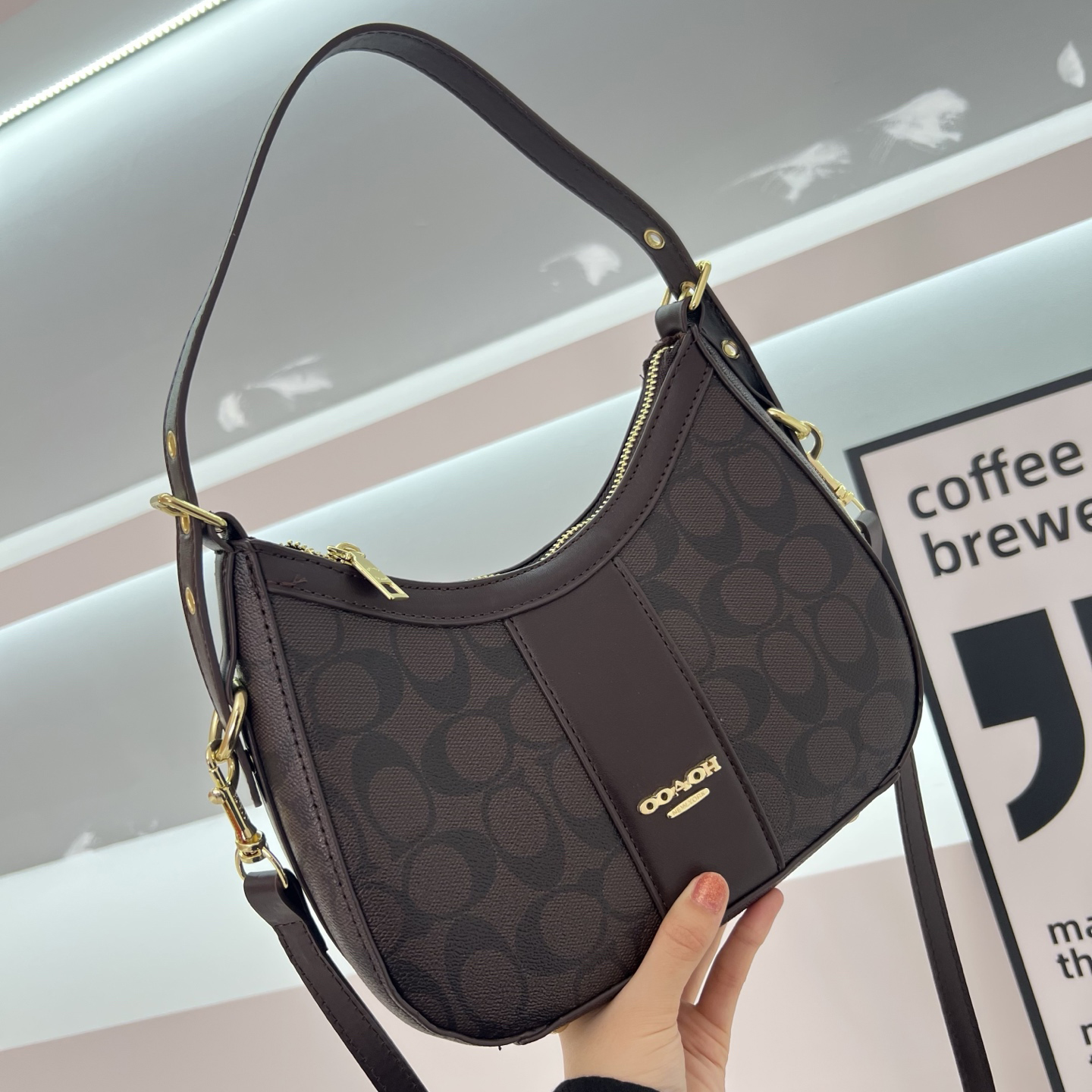TOP Designer Bag Handbag Women's Shoulder Bag Underarm Bag Fashion Printed Designer Wallet Luxury Chain Crossbody Bag Women's Handheld Money Bag