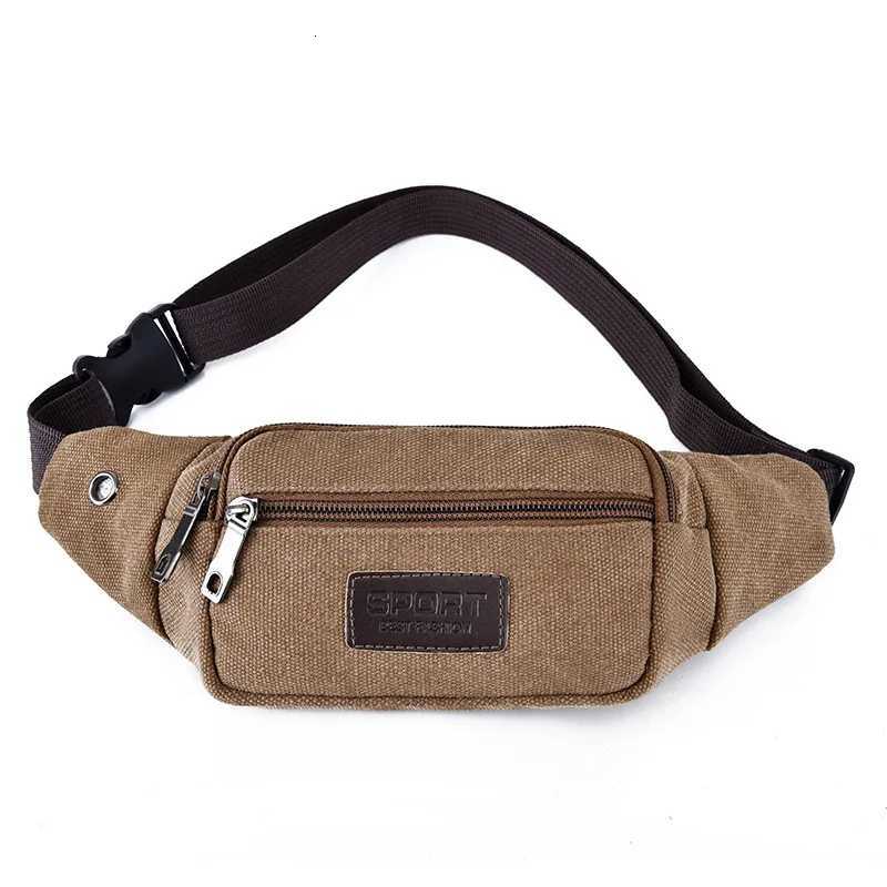 Men Waist Pack Waist Bag Funny Pack Belt Bag Men Chain Waist Bags Phone Pouch Man Belt Pouch Mens Bag Sports CasualT251204