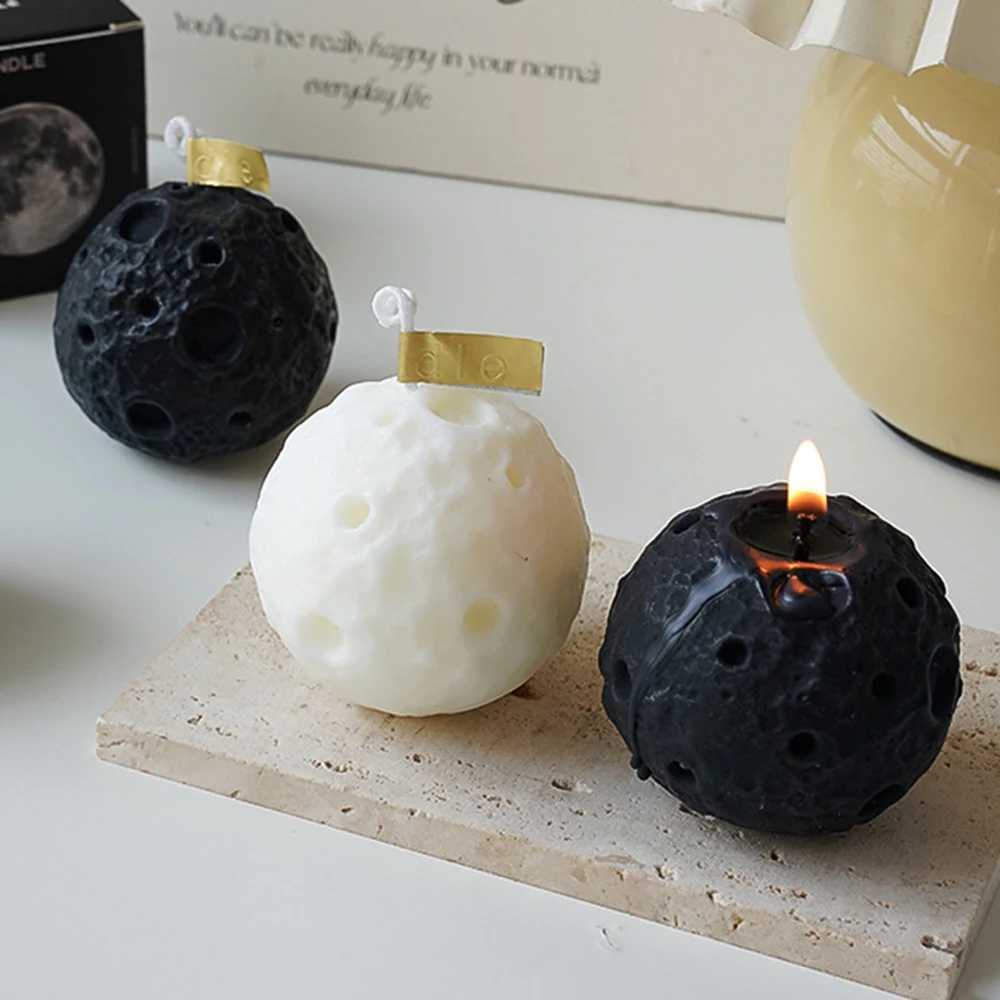 Creative Lunar Shape Scented Candles Home Decor Candle For Party Birthday Room Decoration Gift Y251204