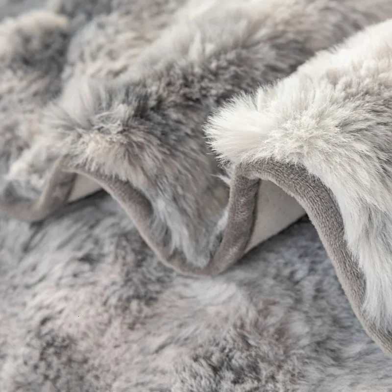 New Gradient Colour Plush Sofa Cushion Thickened Non-Slip Winter Sofa Cover Living Room Sofa Mat Decorative Dust Backrest Towel M251204 - view 7