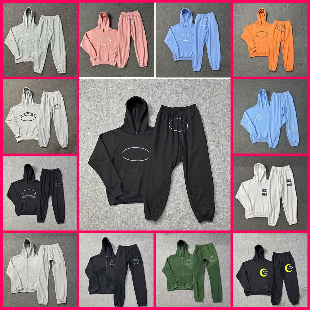 Designer jacket corteizaly Hoodie Set Tracksuit Men Sweatshirt Jumper Letters Summer Set Sportswear Sweatshirts Sleeves Pullover Jogger Pant women