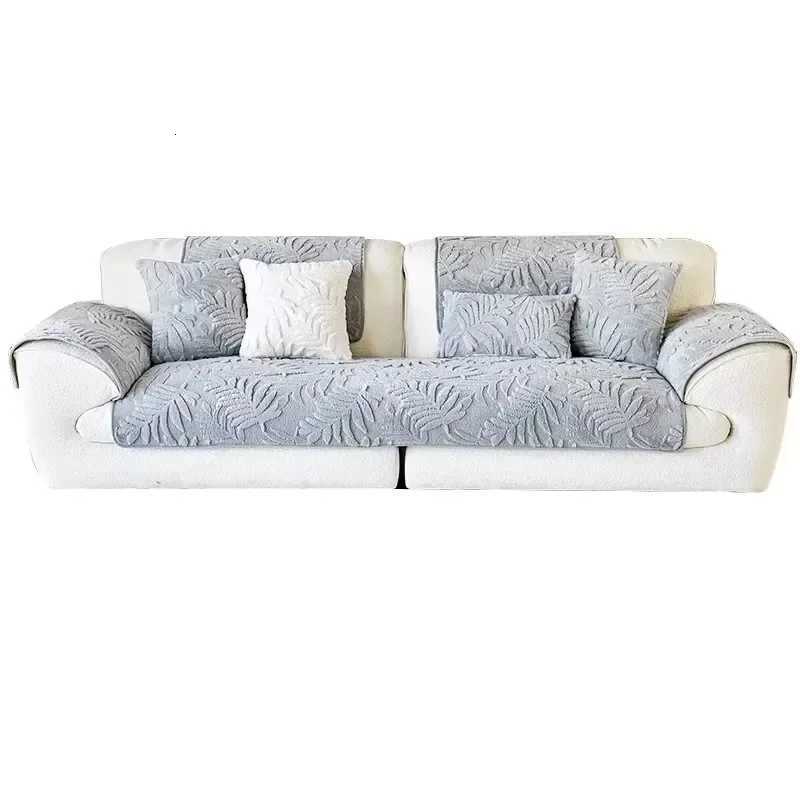 Autumn and Winter Sofa Cushion Sofa Cover Cloth Sofa Cover 2024 New Sofa Cushion Sofa Towel Plush Cushion M251204 - view 4
