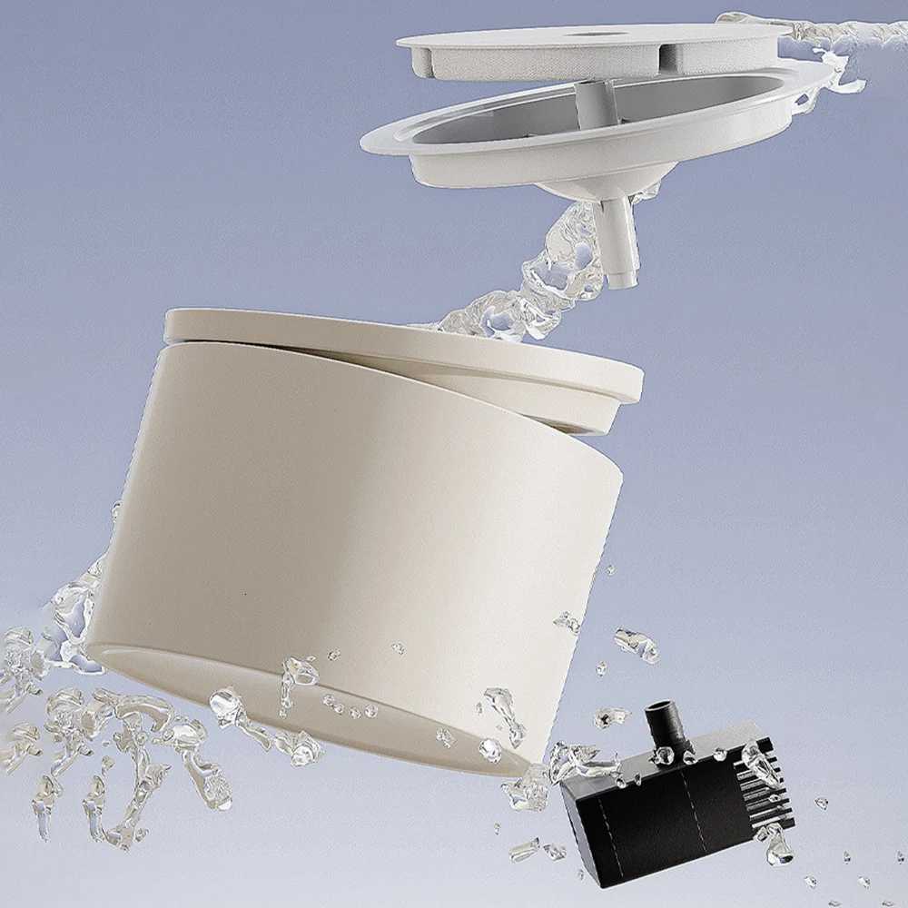 Cat Automatic Water Dispenser Pet Ceramic Bowl Dog Bowl Water Dispenser Circulation And Flow Water Dispenser M251204