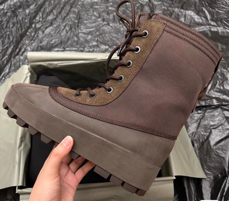 Handmade 950 warrior Motorcycle Genuine Leather Platform Boots