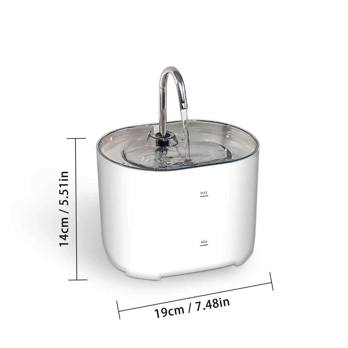 Cat Water Fountain Pet Water Fountain for Cats Inside 1FiltersUltra-Quiet Pump 22L/73oz Dog Pet Water Fountain M251204