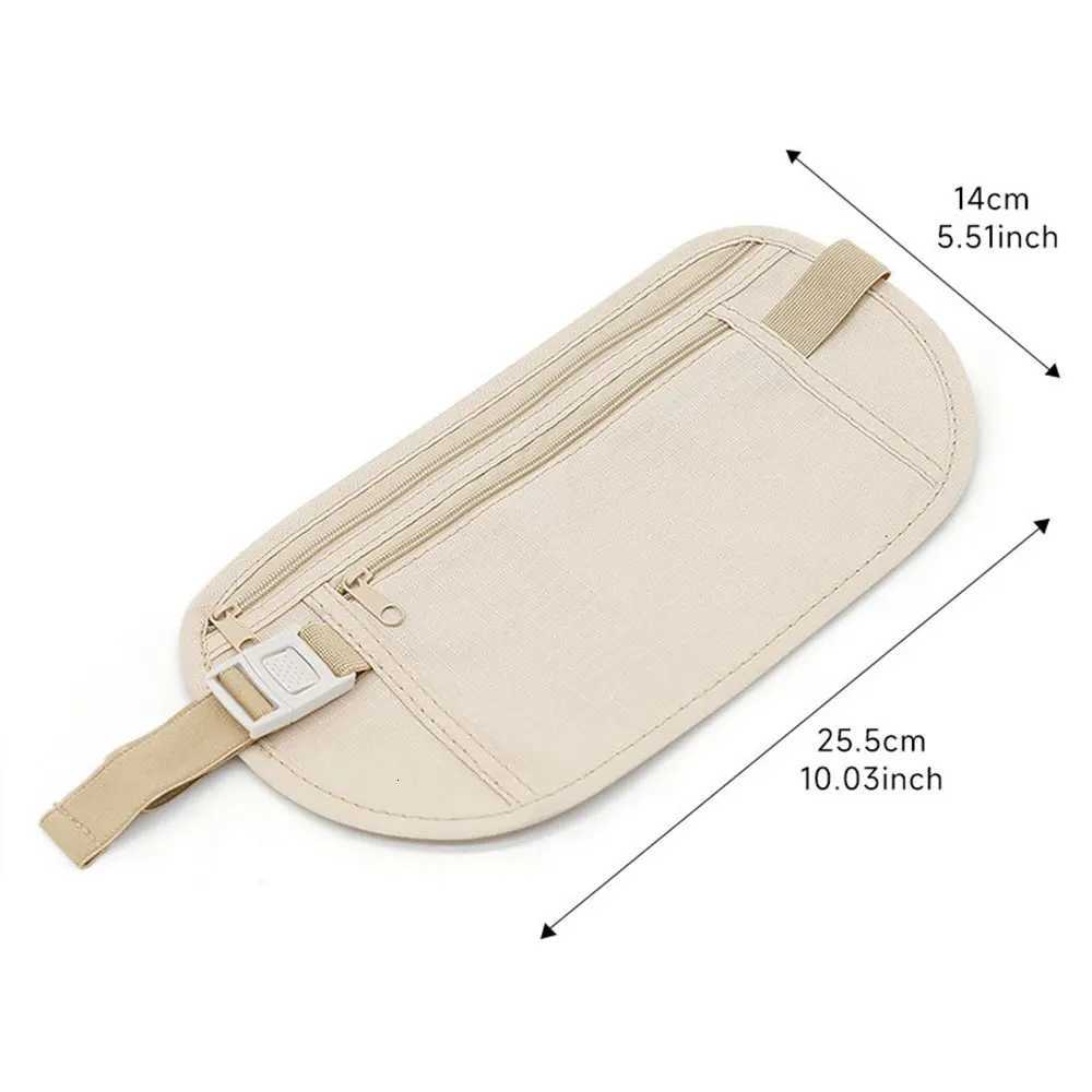 Outdoor Waist Packs Pouch For Passport Hidden Belt Coin Purse Casual Sports Waist Bag Suitable For Running Hiking CyclingT251204