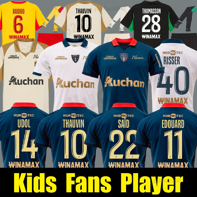 25 26 maillot RC Lens Soccer Jerseys NZOLA Men Kids home away Saint-Barbe special SOTOCA KAKUTA FULGINI DIOUF 2025 2026 SPIERINGS GANAGO WAHI Football Shirt Uniforms