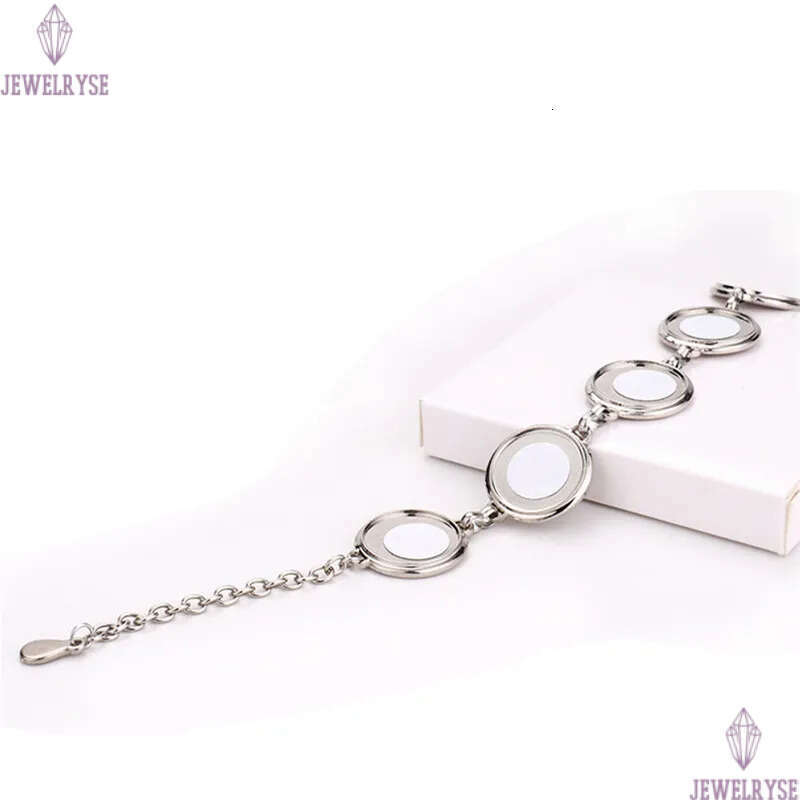 Fashion christmas sublimation blank mens DIY transfer printing round heart love bracelet for woman Thanksgiving Valentines Day Souvenir Family Gift