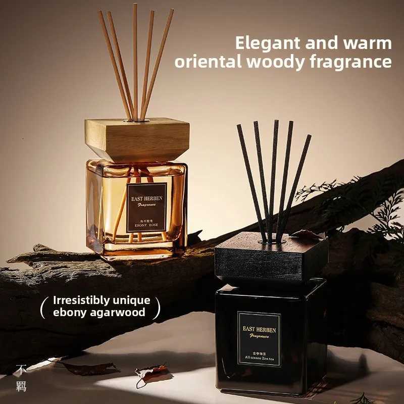 Oriental Large Capacity Reed Diffuser - Oud Rose Flameless Scent for Hotel/Home Decor 90-Day Long-Lasting with Bamboo Sticks Y251204