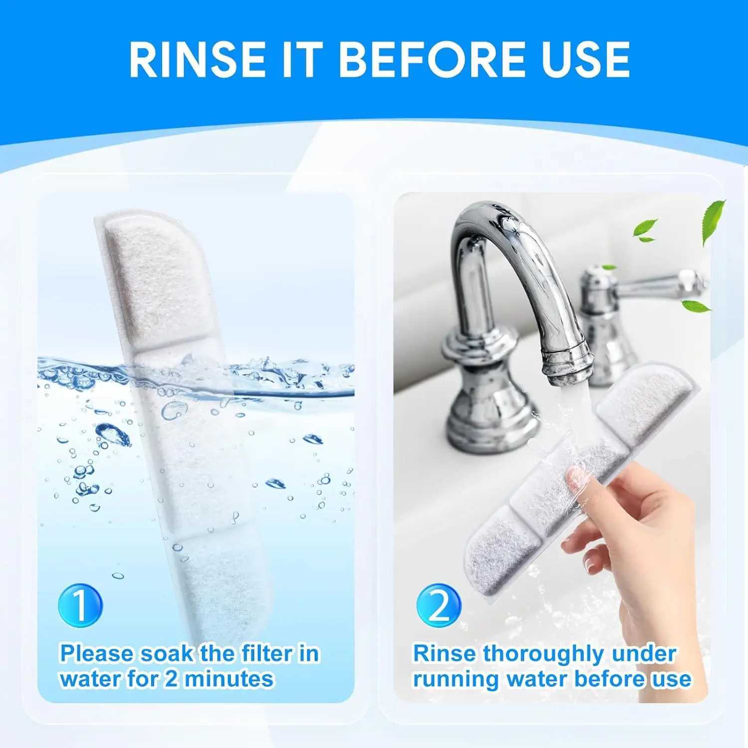 6/12 Packs Cat Water Fountain FilterPet Fountain Filter Replacement Filters Compatible with 84oz/25L Cat Water Fountain M251204 - view 5