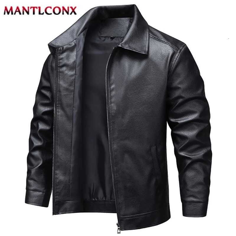 New Autumn Winter Mens Leather Jacket Fashion Motorcycle Biker PU Leather Coat Men Warm Windbreak Outerwear Mens Jacket XL-3XLT251204